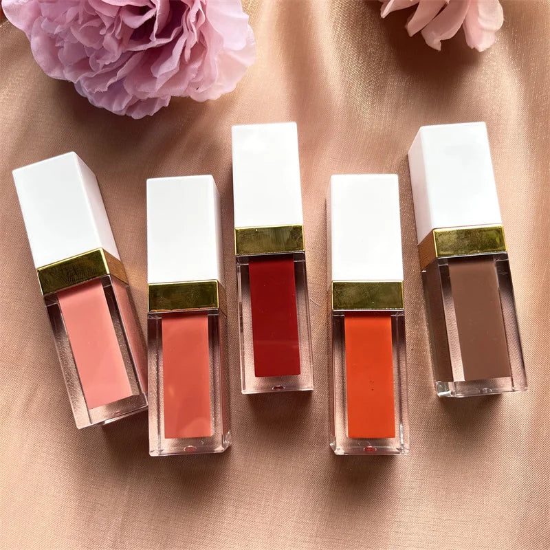 Private Label Matte Liquid Lipstick 30 Color Fashion Sexy Lip Gloss Drop Shipping Service